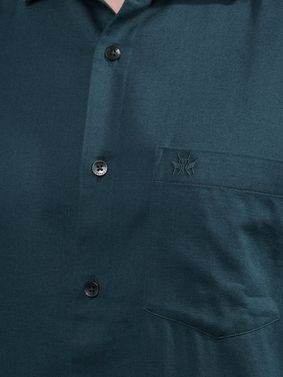 Green Shirt-Men Shirts-Crimsoune Club