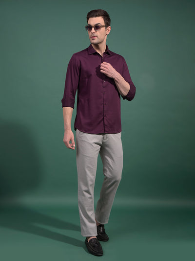 Maroon Shirt-Men Shirts-Crimsoune Club