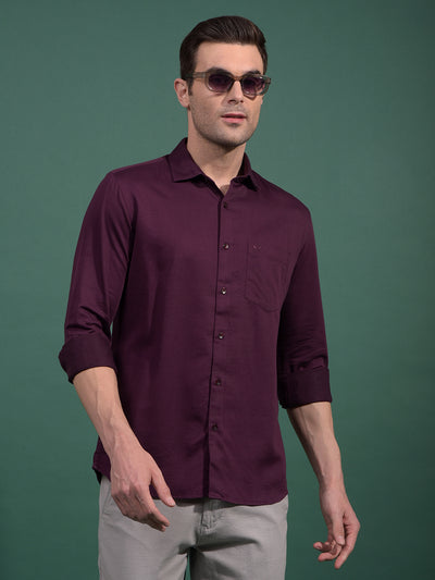 Maroon Shirt-Men Shirts-Crimsoune Club