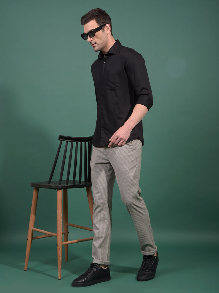 Black Shirt-Men Shirts-Crimsoune Club