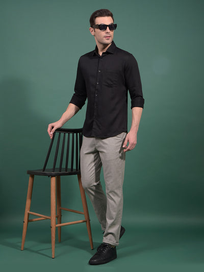 Black Shirt-Men Shirts-Crimsoune Club
