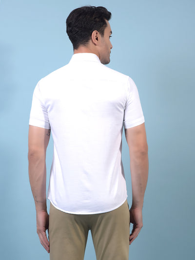 White Shirt-Men Shirts-Crimsoune Club