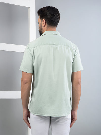 Green Shirt-Men Shirts-Crimsoune Club