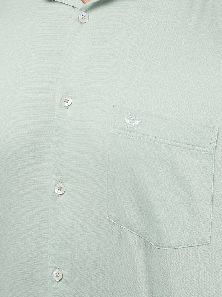 Green Shirt-Men Shirts-Crimsoune Club