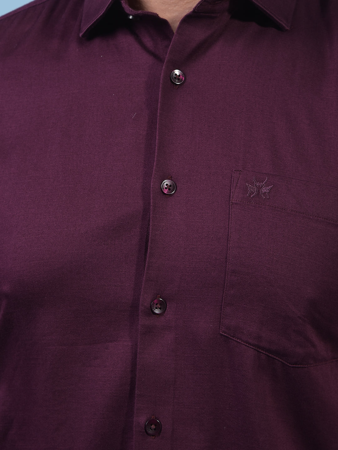 Maroon Shirt-Men Shirts-Crimsoune Club