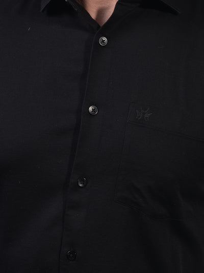 Black Shirt-Men Shirts-Crimsoune Club