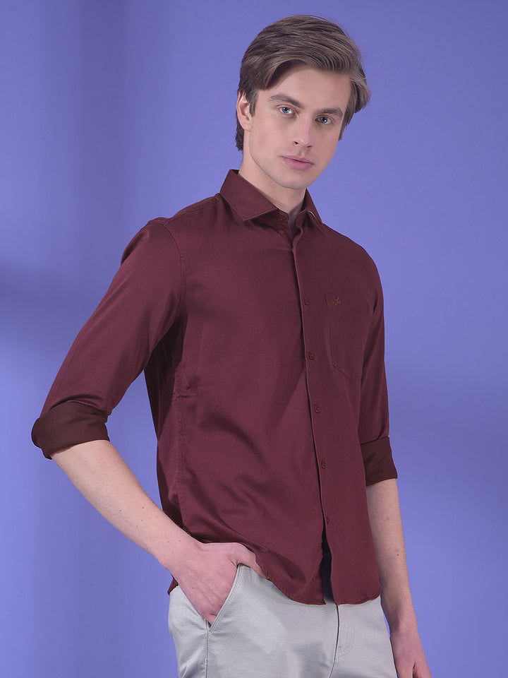 Wisp Lilac Purple Shirt-Men Shirts-Crimsoune Club