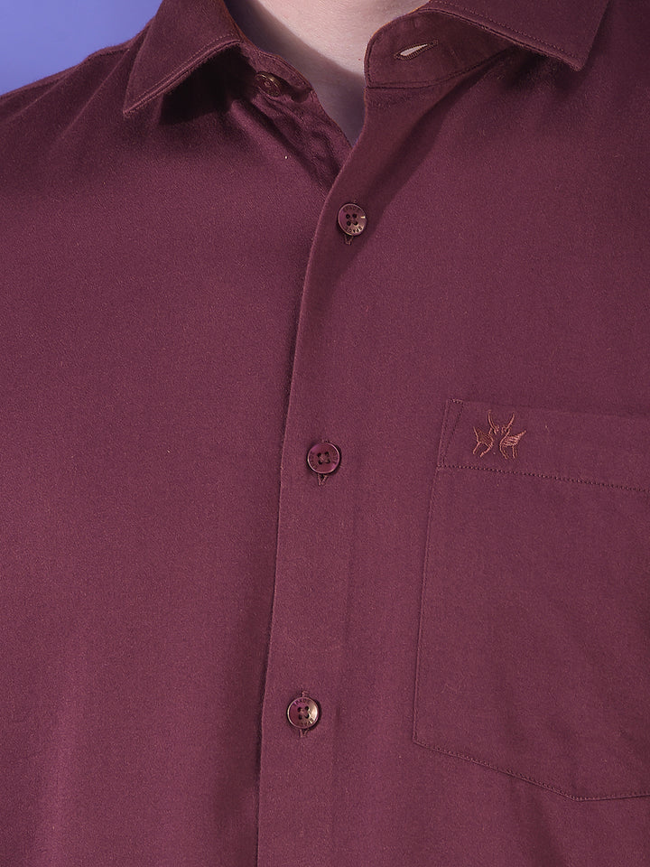 Wisp Lilac Purple Shirt-Men Shirts-Crimsoune Club