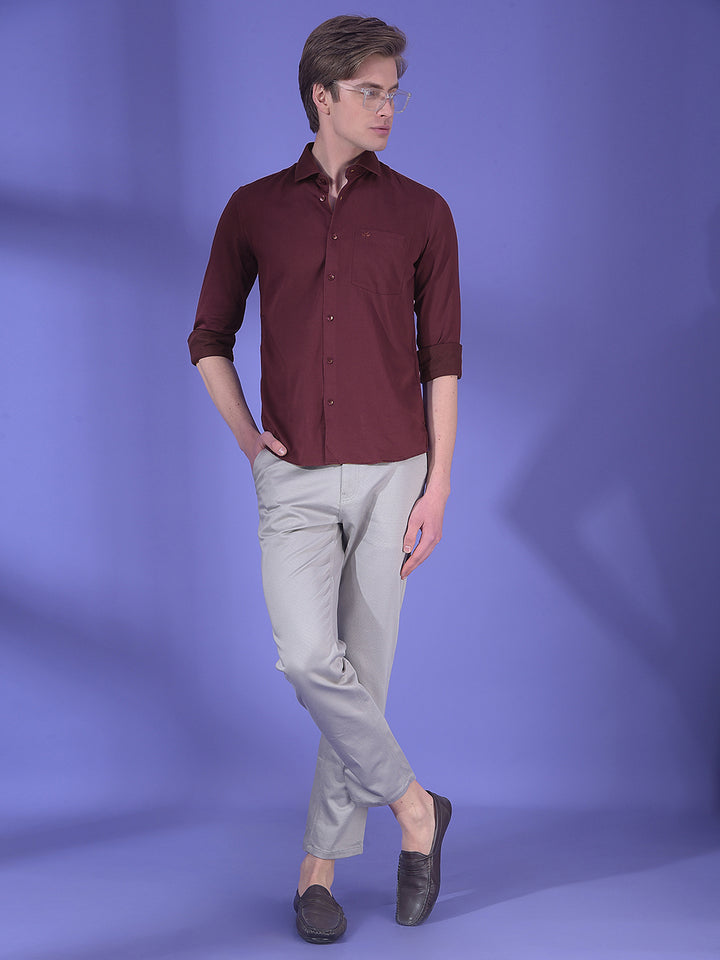 Wisp Lilac Purple Shirt-Men Shirts-Crimsoune Club