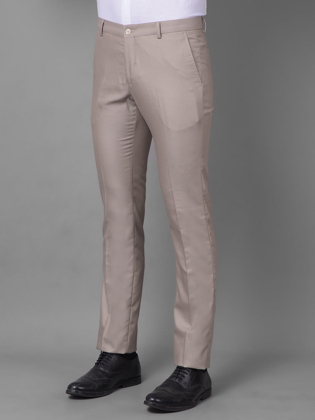 Beige Suit-Men Suits-Crimsoune Club