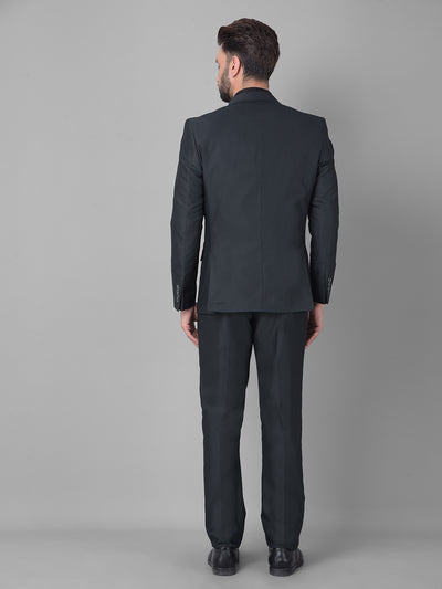 Navy Blue Two-Piece Suit-Men Suits-Crimsoune Club