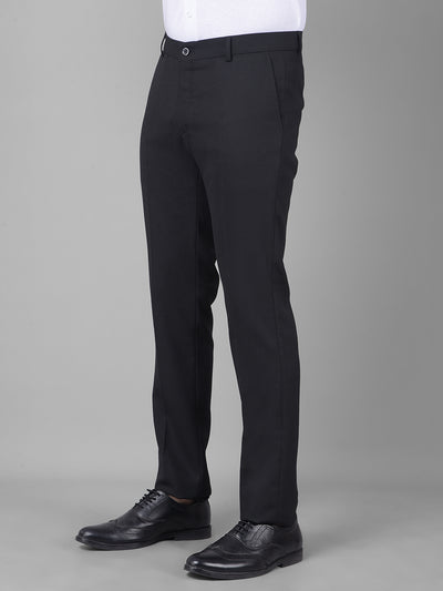 Black Bandhgala Two-Piece Suit-Men Suits-Crimsoune Club