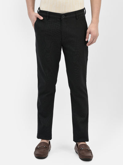 Black Trousers-Men Trousers-Crimsoune Club