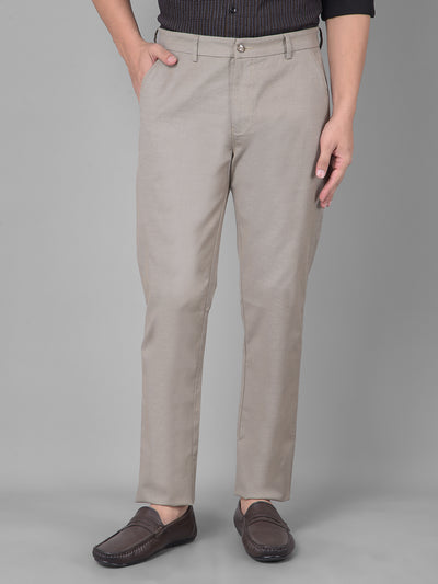 Grey Trousers-Men Trousers-Crimsoune Club