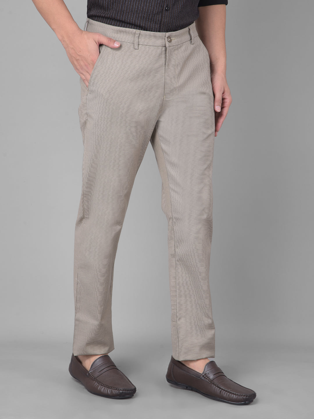 Grey Trousers-Men Trousers-Crimsoune Club