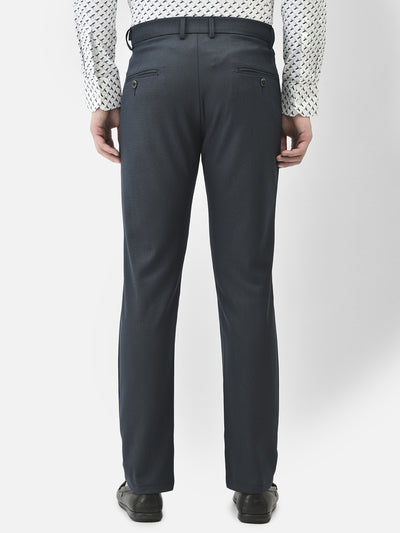 Navy Blue Trousers-Men Trousers-Crimsoune Club