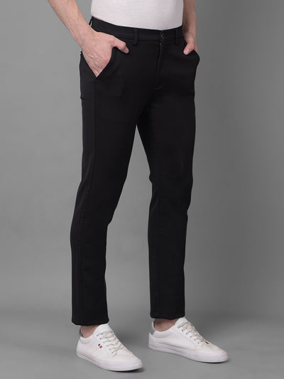 Black Trousers-Men Trousers-Crimsoune Club