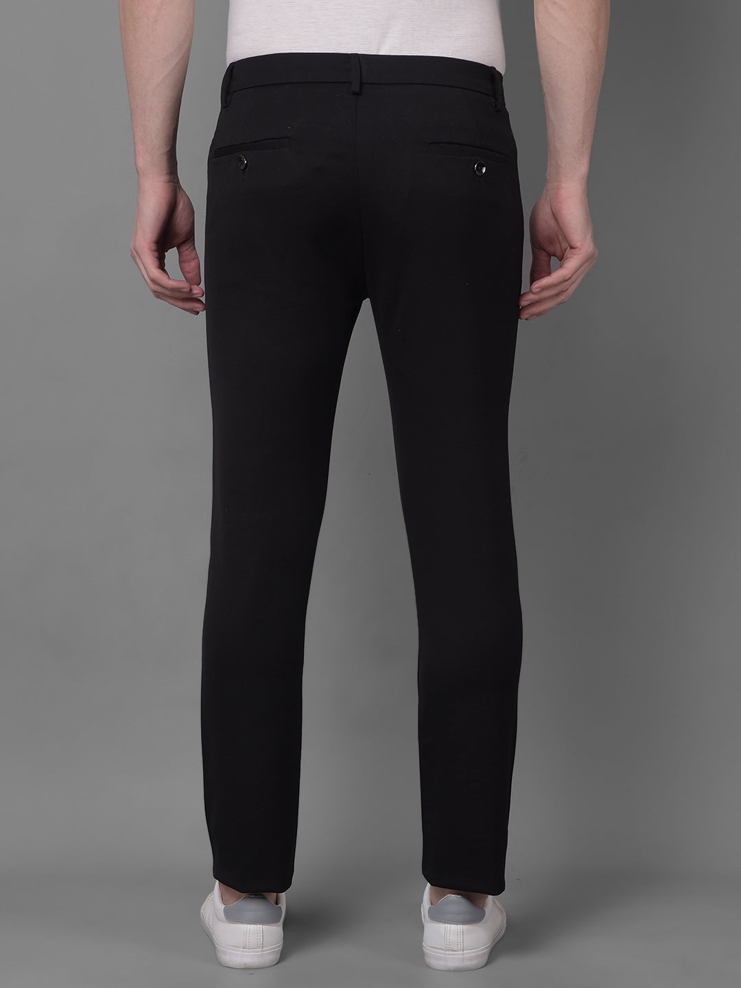 Black Trousers-Men Trousers-Crimsoune Club