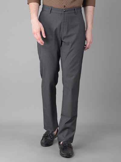 Black Printed Trousers-Men Trousers-Crimsoune Club