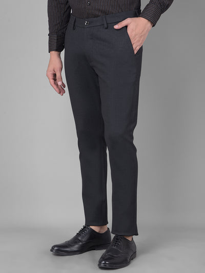 Black Trousers-Men Trousers-Crimsoune Club