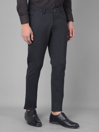 Black Trousers-Men Trousers-Crimsoune Club