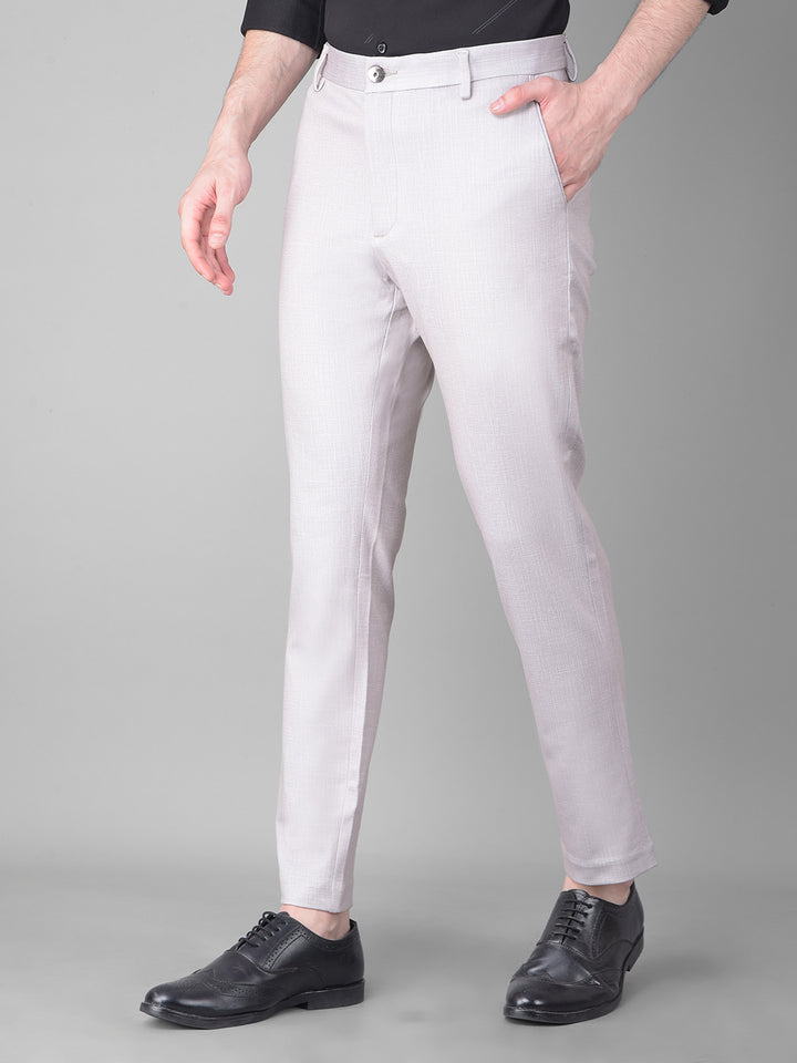 Grey Trousers-Men Trousers-Crimsoune Club