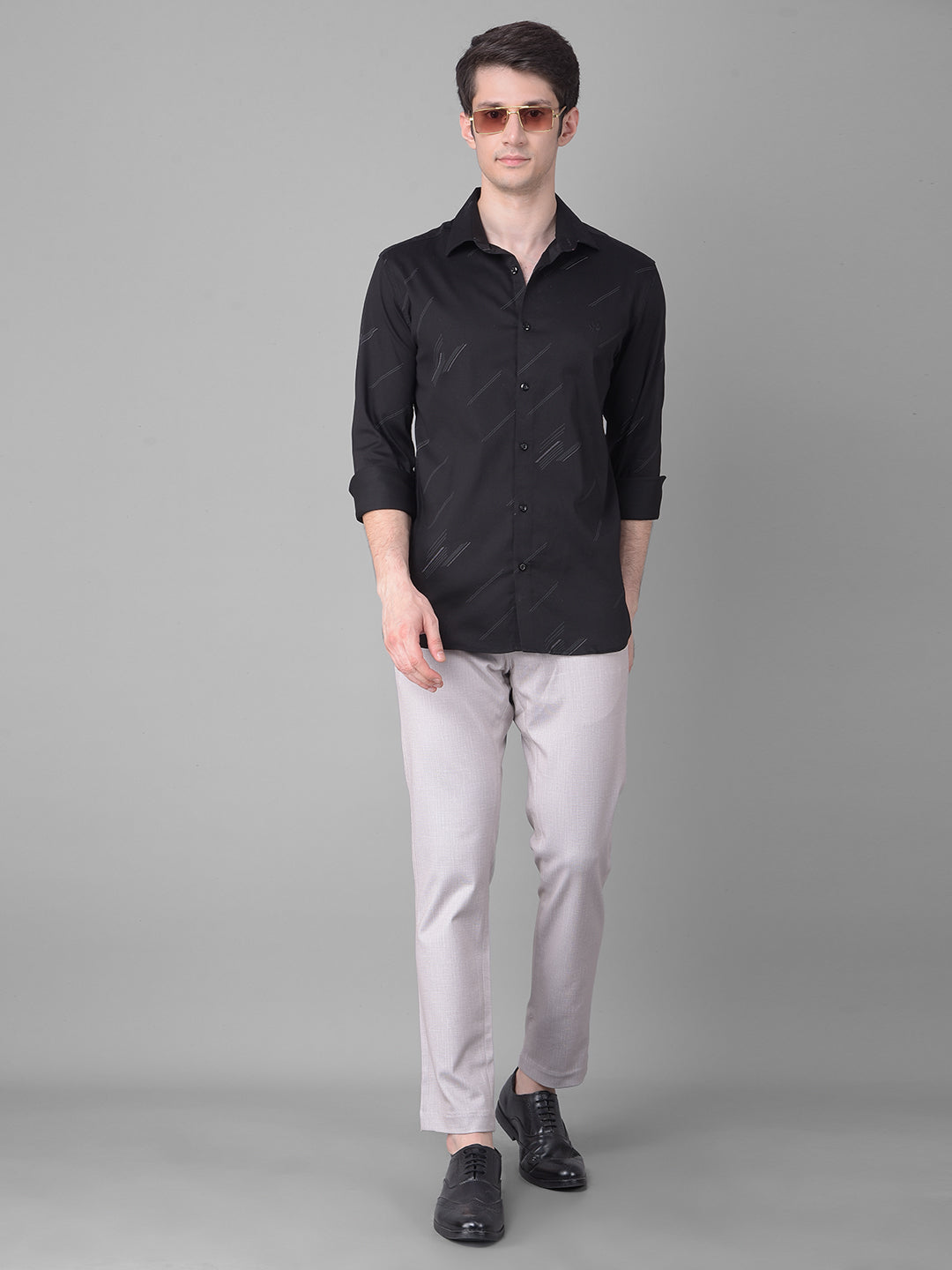 Grey Trousers-Men Trousers-Crimsoune Club