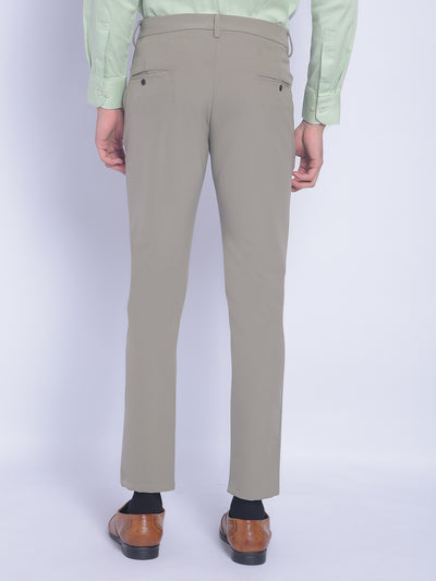 Olive Trousers-Men Trousers-Crimsoune Club