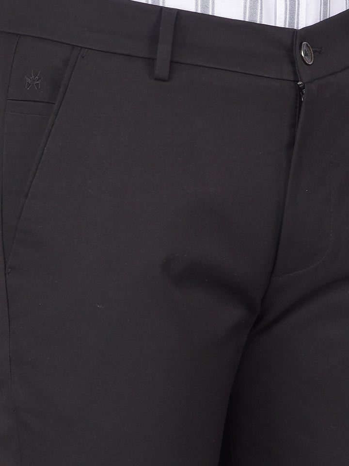 Black Trousers-Men Trousers-Crimsoune Club
