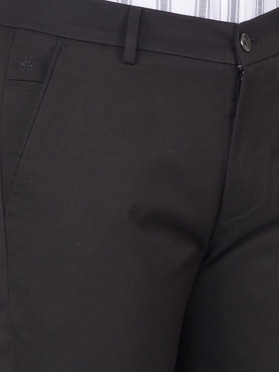 Black Trousers-Men Trousers-Crimsoune Club