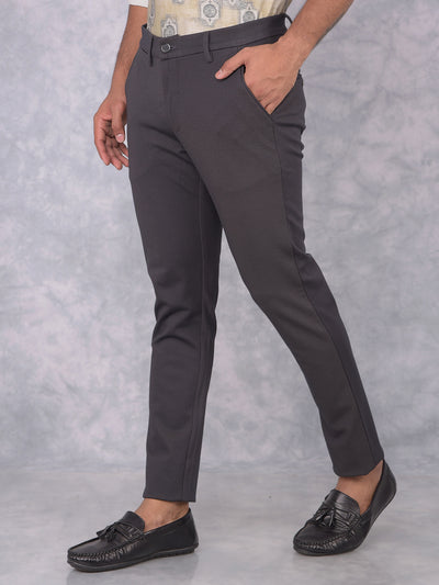 Green Knitted Trousers-Men Trousers-Crimsoune Club