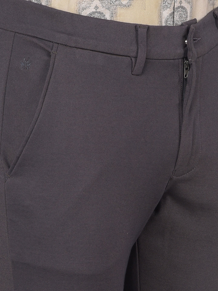 Green Knitted Trousers-Men Trousers-Crimsoune Club