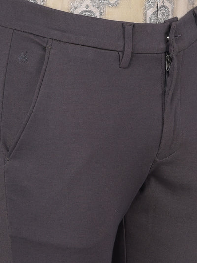 Green Knitted Trousers-Men Trousers-Crimsoune Club