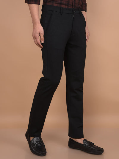 Black Trousers-Men Trousers-Crimsoune Club