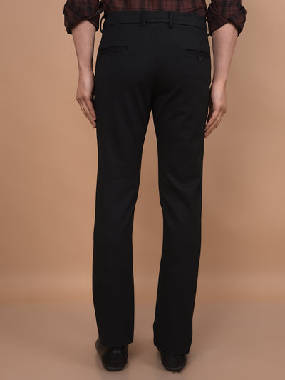 Black Trousers-Men Trousers-Crimsoune Club