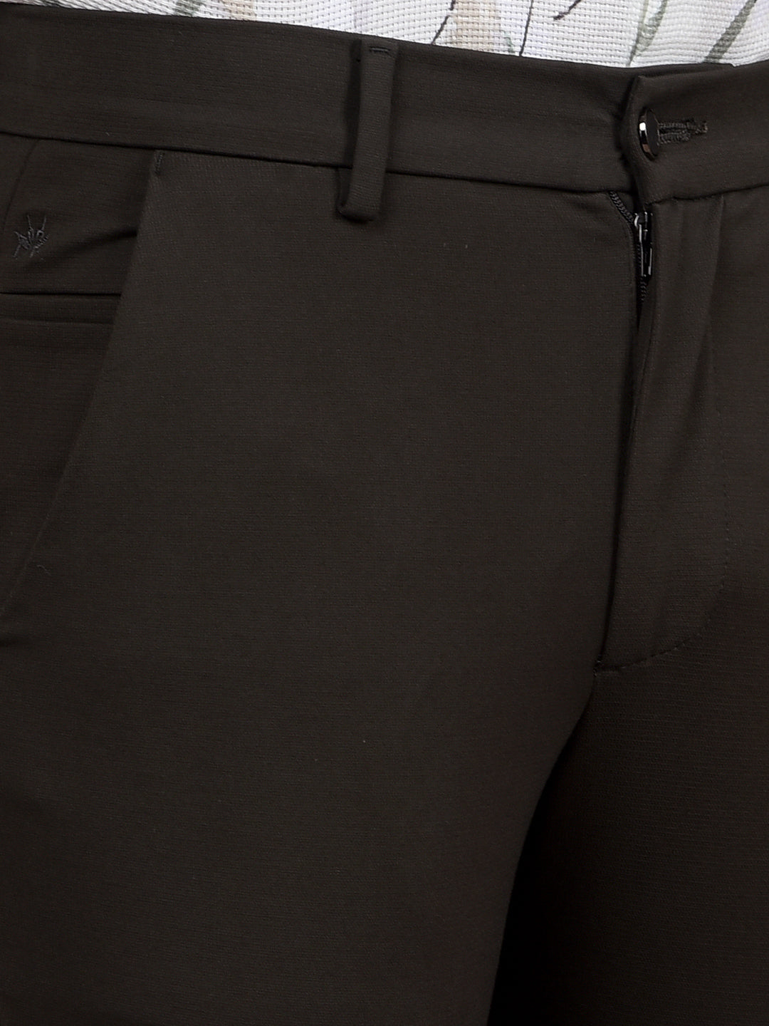 Olive Knitted Trousers-Men Trousers-Crimsoune Club