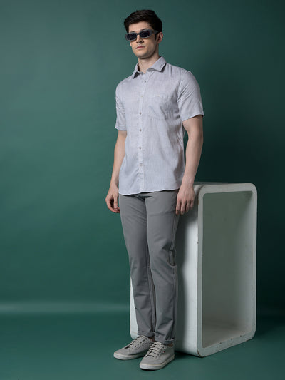 Versatile Grey Trousers-Men Trousers-Crimsoune Club