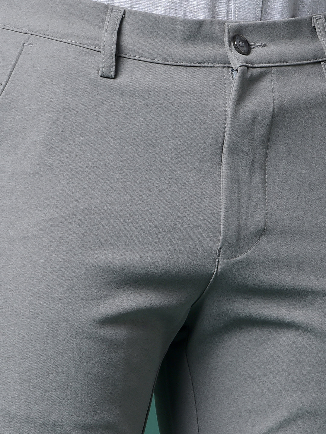 Versatile Grey Trousers-Men Trousers-Crimsoune Club