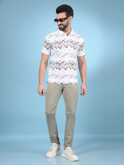Khaki Trousers-Men Trousers-Crimsoune Club
