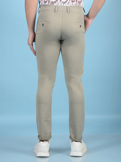 Khaki Trousers-Men Trousers-Crimsoune Club