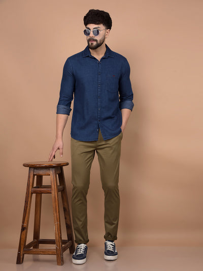 Brown Trousers-Men Trousers-Crimsoune Club