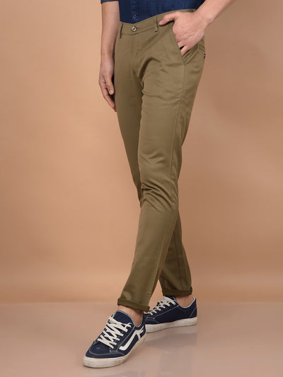 Brown Trousers-Men Trousers-Crimsoune Club