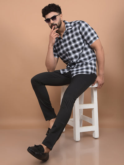 Black Trousers-Men Trousers-Crimsoune Club
