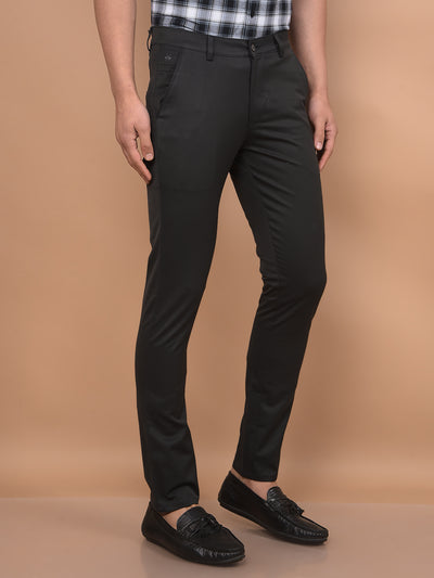 Black Trousers-Men Trousers-Crimsoune Club