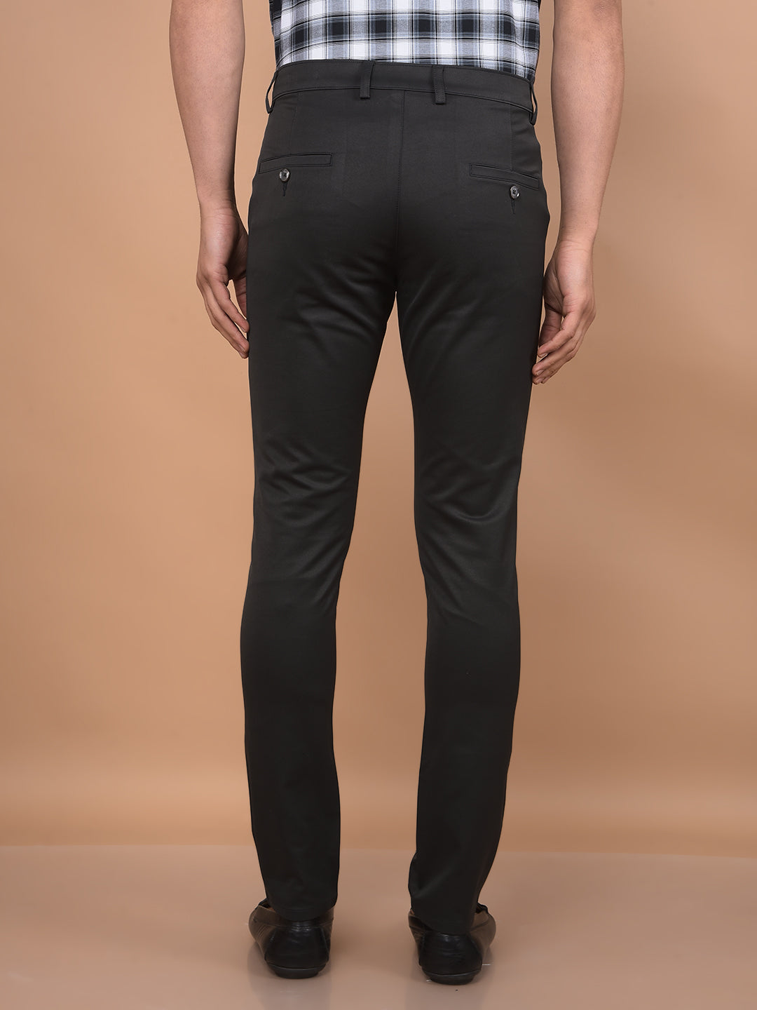 Black Trousers-Men Trousers-Crimsoune Club