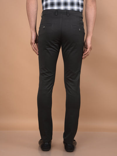 Black Trousers-Men Trousers-Crimsoune Club