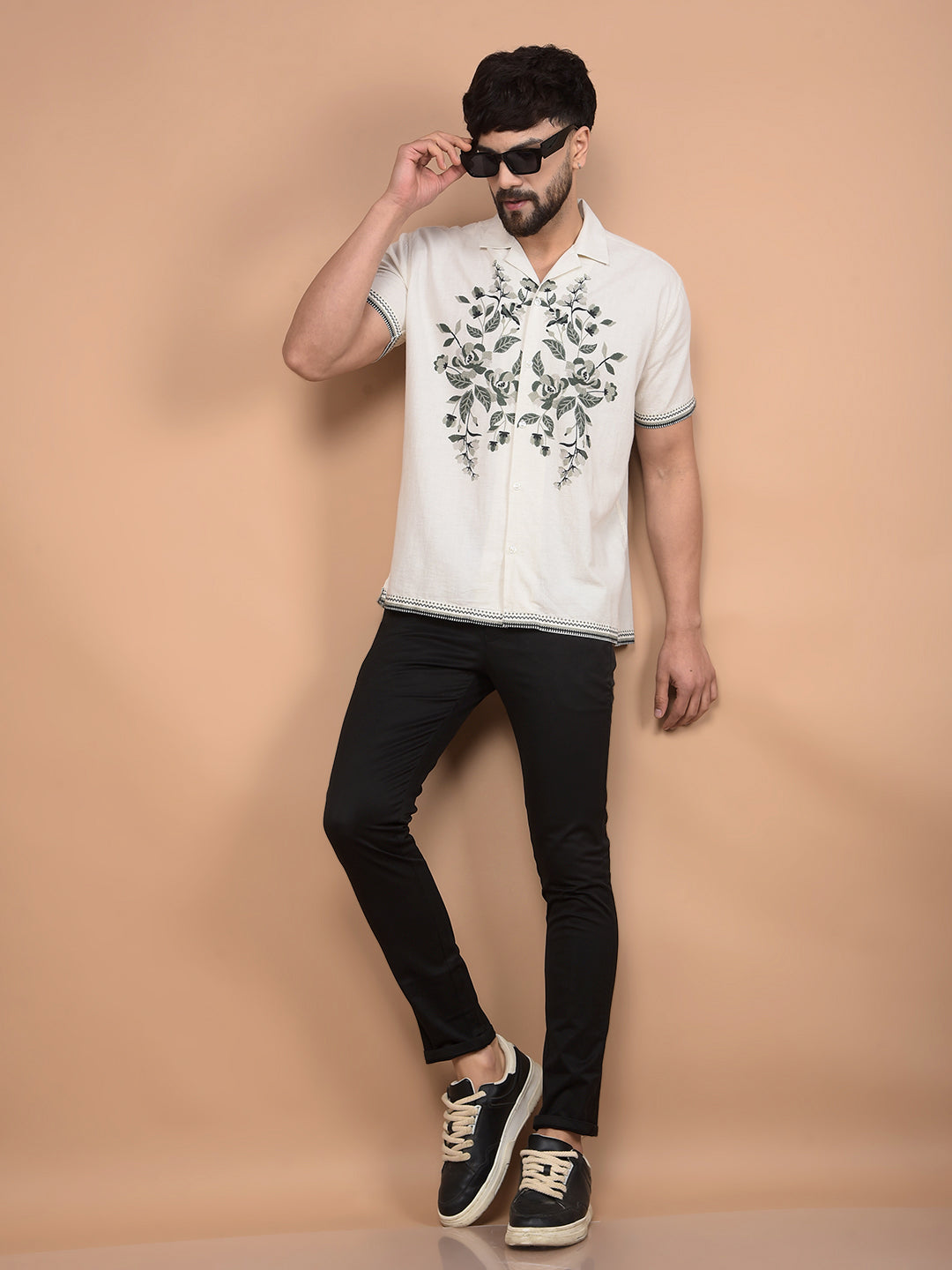 Black Trousers-Men Trousers-Crimsoune Club