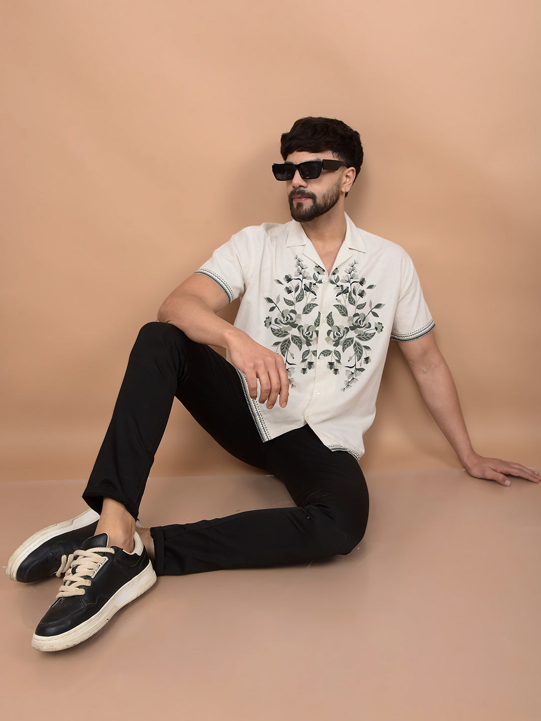 Black Trousers-Men Trousers-Crimsoune Club