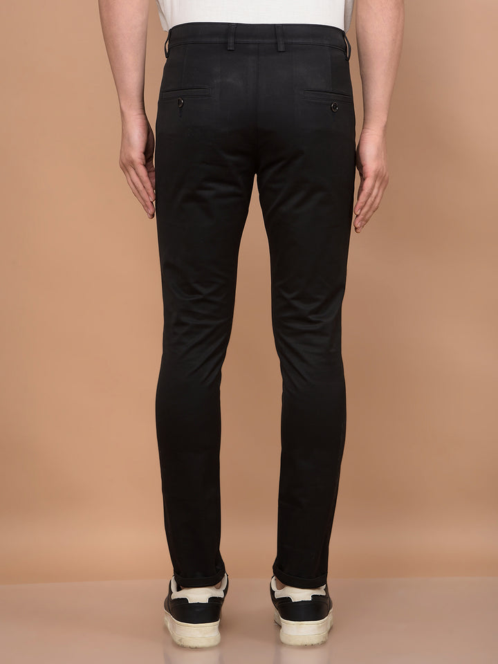 Black Trousers-Men Trousers-Crimsoune Club