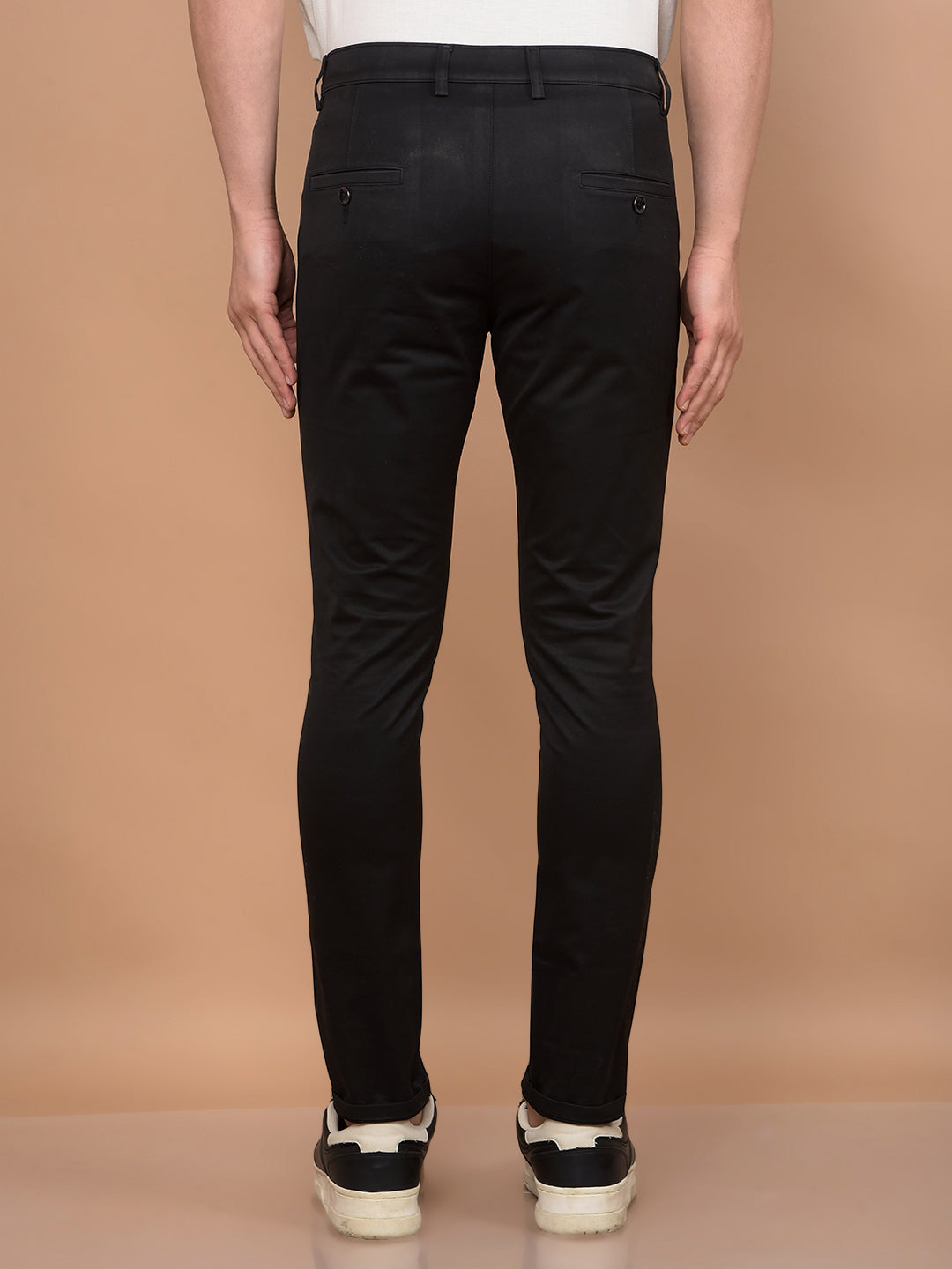 Black Trousers-Men Trousers-Crimsoune Club